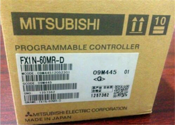 Módulo de control programable del Plc del regulador Fx1n60mrd Mitsubishi de la lógica de Fx1n-60mr-D