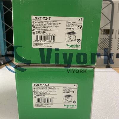 Schneider MODICON TM221C24T LOGIC CONTROLLER M241-24IO TR.PNP ETH NEW