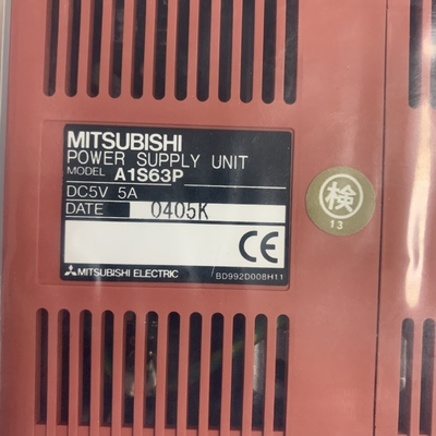 Mitsubishi A1S63P Redundant Power Supply Module UNIT 24 VDC 5 AMP NEW AND ORIGINAL GOOD PRICE