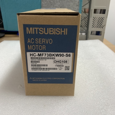 Mitsubishi HC-MF73BKW90-S6 AC Servo Motor 3 PHASE 750 W 117 V 3000 RPM 5.2 A CIB NEW AND ORIGINAL GOOD PRICE