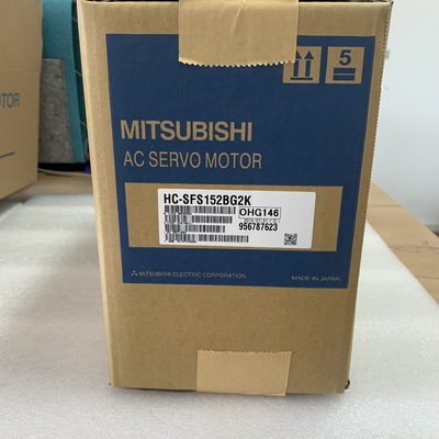 Mitsubishi HC-SFS152BG2K AC Servo Motor 3 PHASE 1.5 KW 122 V 2000 RPM 9 A IP65 CIF NEW AND ORIGINAL GOOD PRICE