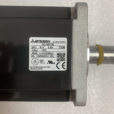 Mitsubishi HG-MR73B AC Servo Motor 3 PHASE 750W 91V 3000RPM 200HZ HG SERIES 5.8A NEW AND ORIGINAL GOOD PRICE