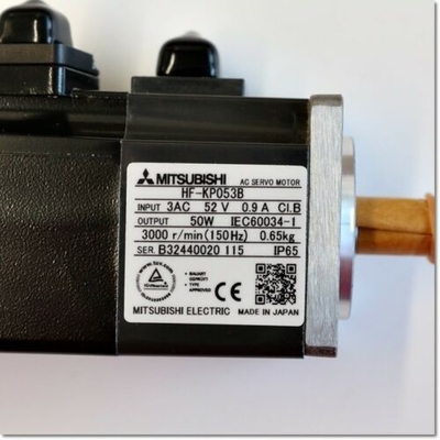 Mitsubishi HF-KP053B AC Servo Motor 52V 50W 3000RPM 0.9A 150HZ NEW