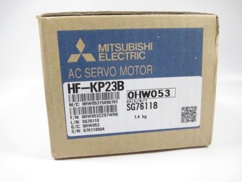 Mitsubishi HF-KP23B AC Servo Motor HF SERIES ULTRA LOW INERTIA NEW