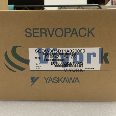 Yaskawa SGDV-3R5D11A020000 SERVO DRIVE OUTPUT 3.5AMP 1KW 0-480V 3PH NEW