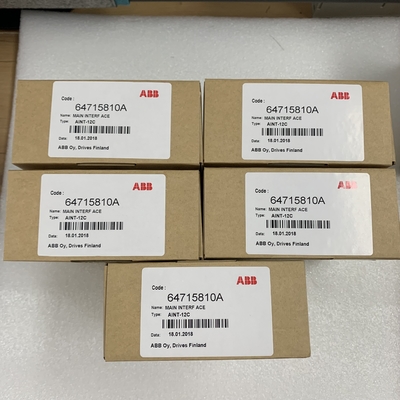 TABLERO DEL INTERFAZ DE ABB AINT-12C GARANTÍA INTERF PRINCIPAL ACE DE 1 AÑO NUEVO