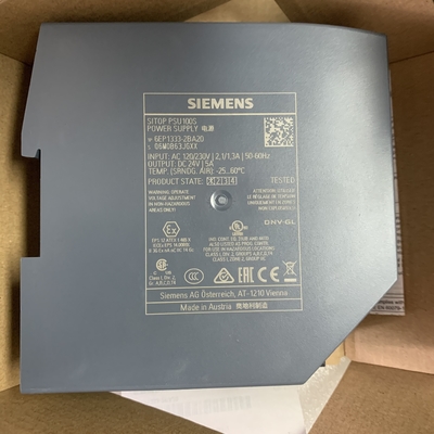 FUENTE de ALIMENTACIÓN de Siemens 6EP1333-2BA20 SITOP PSU100S 5A 120/230V NUEVA