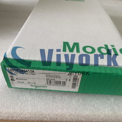 Schneider 140CPU43412A QUANTUM UNIT CPU CONCEPT PROCESSOR 80486 1MODBUS PLUS NEW