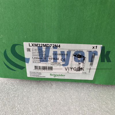 VARIADOR DE SERVOMOTOR DE MOVIMIENTO Schneider LXM32MD72N4 LEXIUM 32 SUMINISTRO TRIFÁSICO 208/480V NUEVO